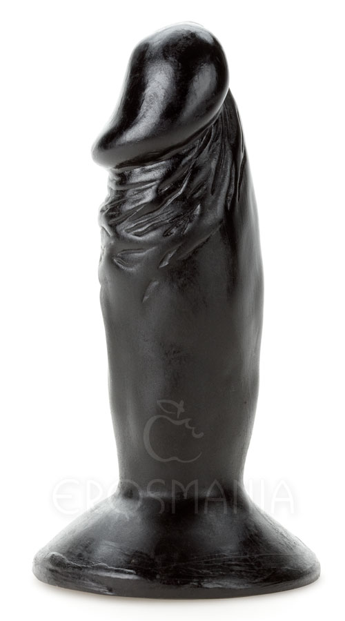 Anal Pleasure Plug Black - pênis maciço