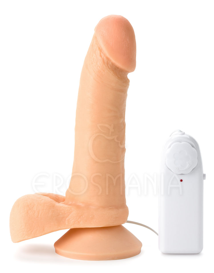 Pênis Caliente Cyberskin - Rotativo e Ventosa