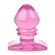 Plug Anal Maçaneta Cristal - Plug anal maciço (Imagem 3 de 7)