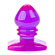 Plug Anal Maçaneta Cristal - Plug anal maciço (Imagem 4 de 7)