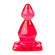 Pine Tree Anal Plug Cristal - Plug anal maciço (Imagem 1 de 5)