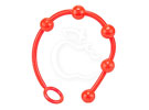 Cordão Tailandês Red - 5 Bolinhas vermelhas