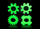Silicon Love Ring - Anel fosforescente - 1 unidade