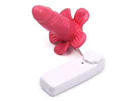 Estimulador Flor com Pênis - Vibrador