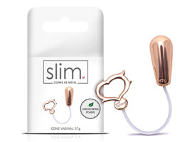 Slim Cone Vaginal de Metal - Pompoarismo Slim Cone Vaginal de Metal - Pompoarismo