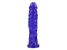 Provocante Roxo - Pênis Vinílico Cristal