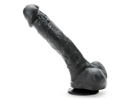Nacho Preto com Ventosa - Pênis realístico - 24cm
