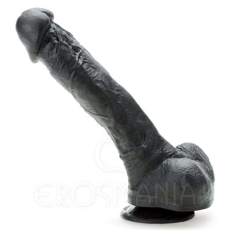 Nacho Preto com Ventosa - Pênis realístico - 24cm