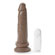 Ricardão - Pênis Marrom com Vibro e Ventosa - 20cm (Imagem 1 de 2)