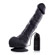 Nacho Preto c/ Vibrador e Ventosa - Pênis 24cm (Imagem 1 de 2)