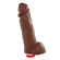 Rocco Marrom Vibrador - Pênis Grosso (Imagem 1 de 2)