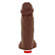 Rocco Marrom Vibrador - Pênis Grosso (Imagem 2 de 2)