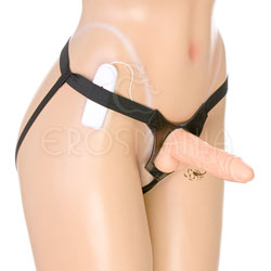 Cinta com pênis Vibrador Aruba - Inversão