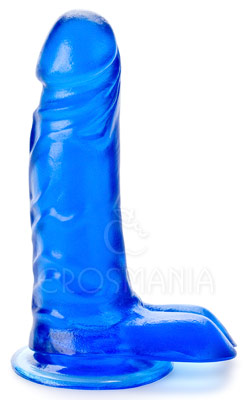 Atrevido Gel com Ventosa - Blue - Maciço
