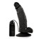 Pênis Don Juan Preto com Vibrador e Ventosa (Imagem 1 de 2)