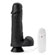 Real 7" Black - Pênis com Ventosa e Vibrador -18cm (Imagem 1 de 2)