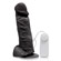 Rocco Preto Vibrador com Ventosa - Pênis Grosso (Imagem 1 de 2)
