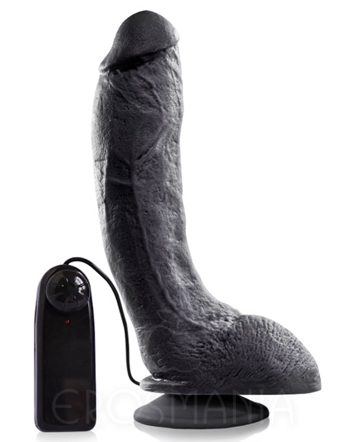 Rambo Preto - Pênis com Ventosa e Vibrador