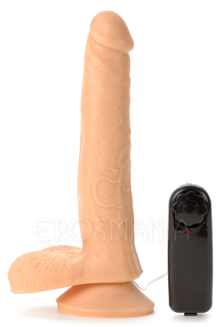 Harold Branco Vibro e Ventosa - Pênis Vibrador