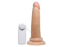 Vince Flesh w/ Cup - Pênis Vibrador com Ventosa