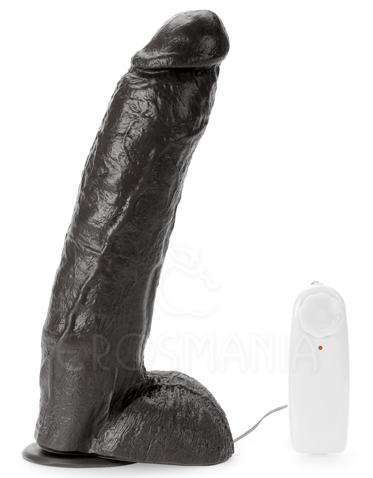 Super Dong Preto - Pênis Gigante + Ventosa 28cm