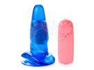 Color Butt Plug - Vibrador e Ventosa