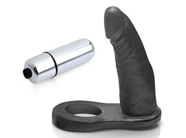 Anel Companheiro Vibrador Pequeno Preto Anel Companheiro Vibrador Pequeno Preto