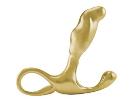 Massageador de Próstata em Metal - Dourado