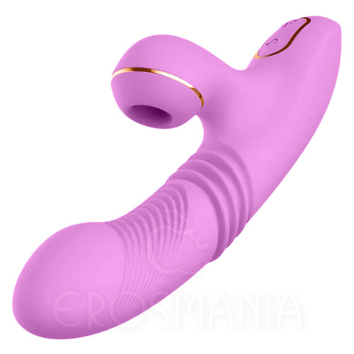 Dibe Sex Massager G-spot & Clitoris Purple - Suga