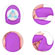 S-Hande Grey-RCT Purple - Estimulador com sucção (Imagem 3 de 3)