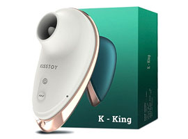 K-King Massager - Vibrador e Sugador de Clitóris