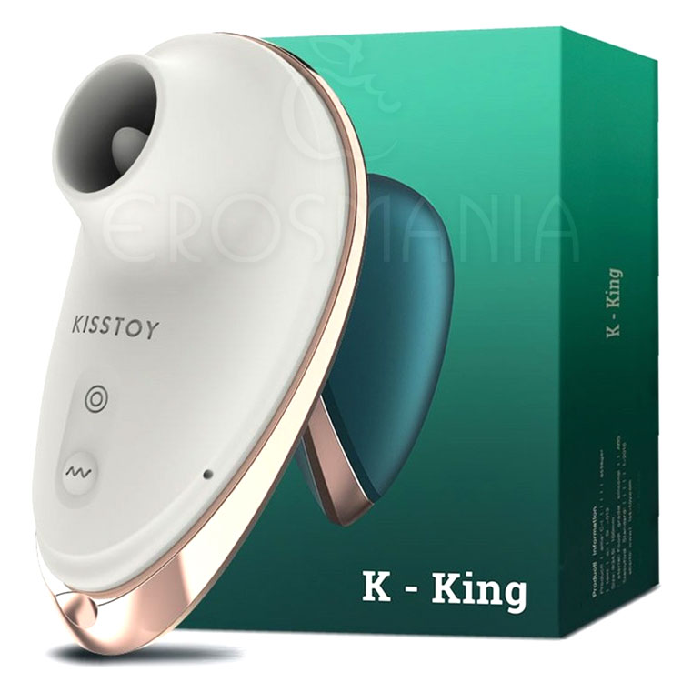 K-King Massager - Vibrador e Sugador de Clitóris