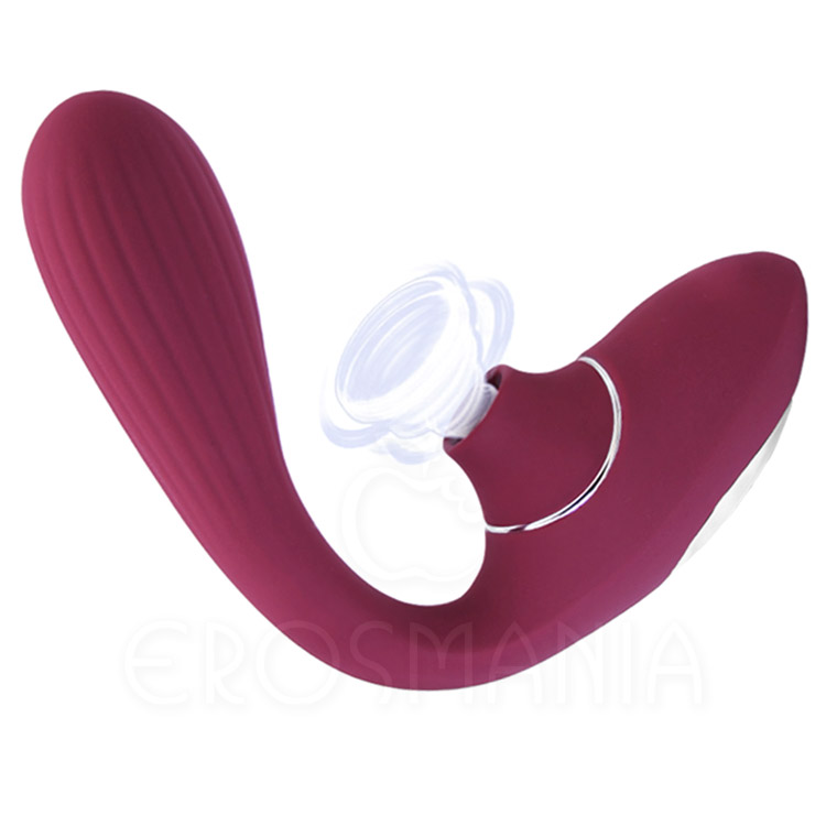 Dina Wine - Suck and Bend Vibrator - Sugador