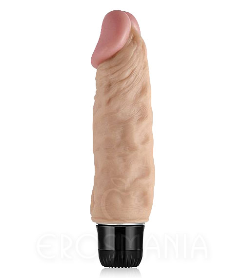 Real Feel 6.5" - Pênis Realistico Vibrador - 16,5