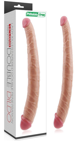 Realistic Double Dildo 14" - Pênis Duplo