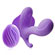 Fire Butterfly Purple - Vibrador Aquecedor (Imagem 1 de 3)