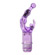 Crystal Naughty Rabbit - Vibrador feminino duplo (Imagem 1 de 2)
