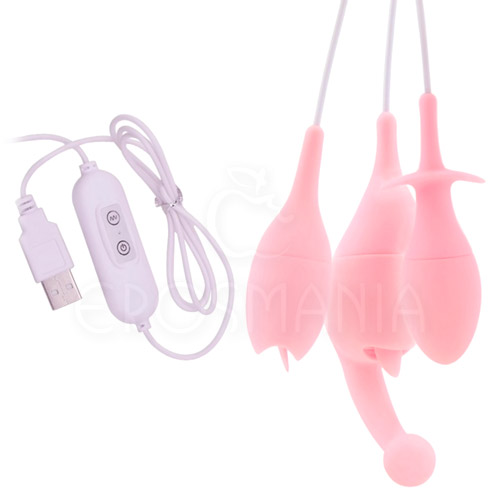 Vibrador 3 Cabeças