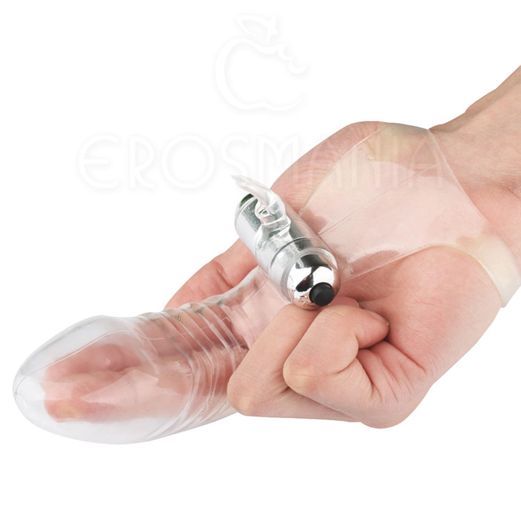 Capa e Vibrador de Dedos - Estimulador Feminino