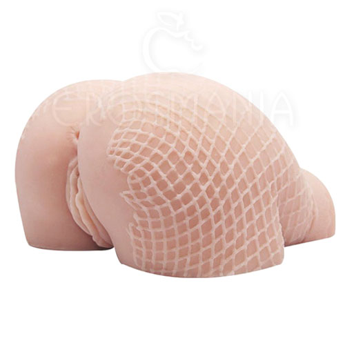 Kelly Fishnet Pantyhose - Vagina e Ânus Cyberskin