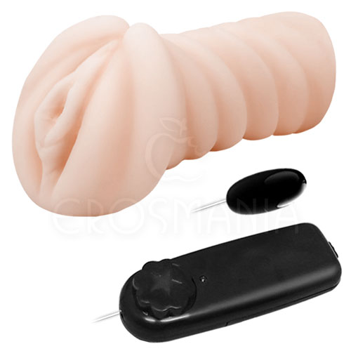 3-Dimensional Vibrating Vagina - Cyberskin Pele