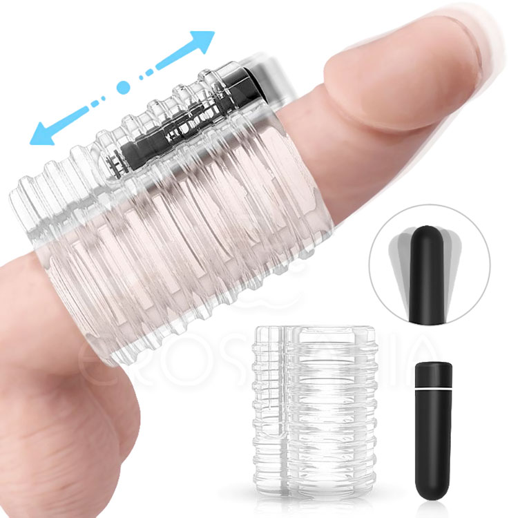 S-Hande Vibrating Silicone Masturbator - 9 funções