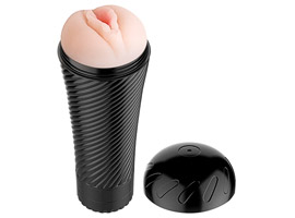 Pink Pussy Multi-speed Vibe - Masturbador lanterna