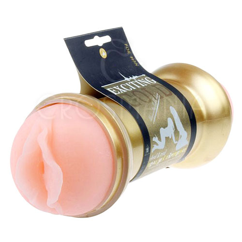 Dual Channel Exciting Iron Gold - Vagina e Ânus