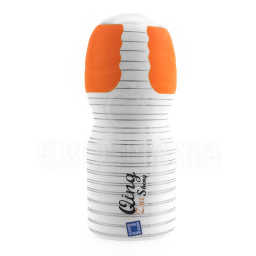 Silicone Qing Orange Masturbator - Vagina Silicone
