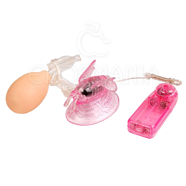 Butterfly Clitoral Pump Pink - Suga e Vibra