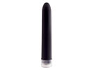 7" Slim Line Vibe Black - Vibrador Aveludado