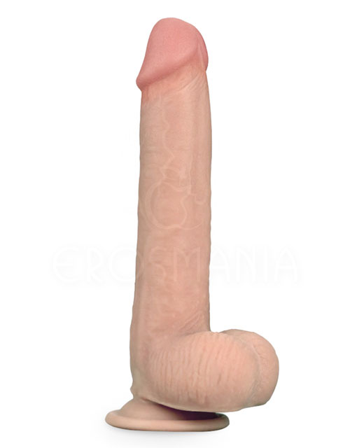9.0'' Sliding Skin Dual Layer Dong - Pele dupla