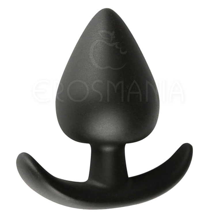Medium Anal Plug Black - Plug anal de Silicone