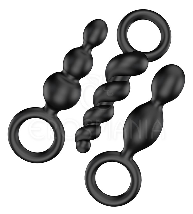 Satisfyer Plugs - Kit com 3 Plugs Anais Silicone